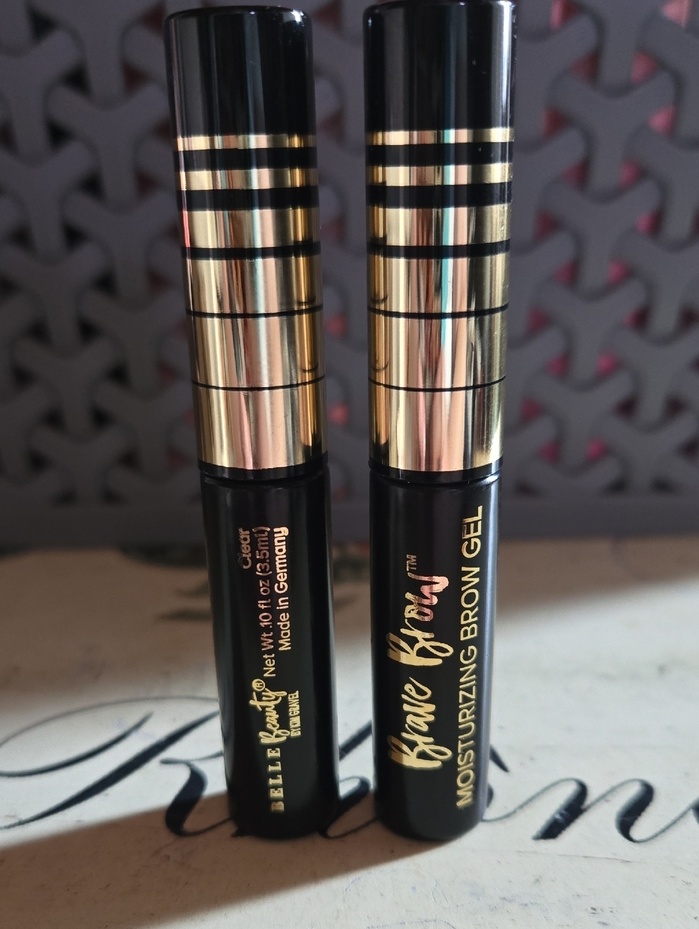 Belle Beauty Brave Brow Moisturizing Brow Gel - Clear (Set Of 2)